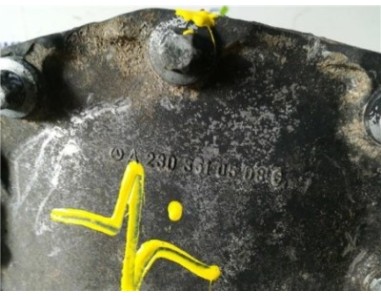 Grupo Diferencial Trasero MERCEDES CLASE E  BERLINA 2 7 CDI 