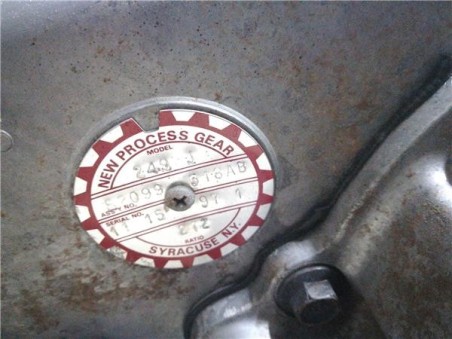 Caja Cambios Manual Jeep GR CHEROKEE / 2 5 Turbodiesel 