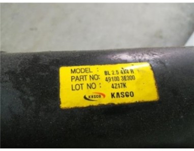 Eje Transmision Trasera Kia Sorento  2 5 CRDi