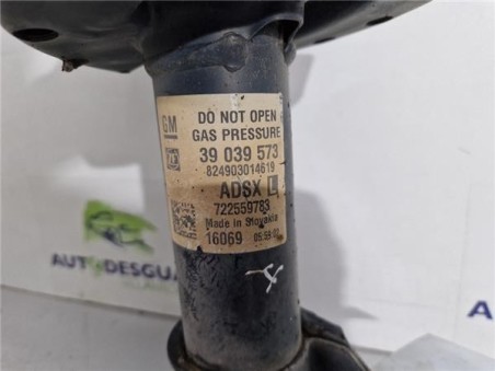 Amortiguador Delantero Izquierdo Opel Astra K Berlina 5p  1 6 Business [1 6 Ltr  - 81 kW CDTI DPF]