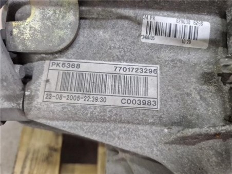 Caja Cambios Manual Renault LAGUNA II 1 9 dCi D 