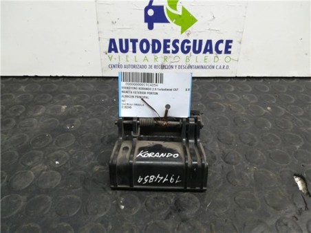 Maneta Exterior Porton Ssangyong KORANDO 2 9 Turbodiesel 