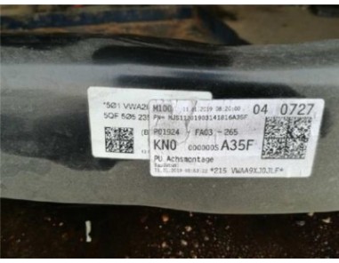 Puente Trasero Seat TARRACO 1 5 16V TSI ACT 