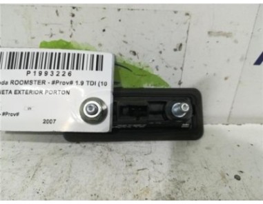 Maneta Exterior Porton Skoda ROOMSTER 1 9 TDI 