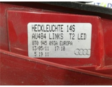 Piloto Porton Trasero Izquierdo Audi A5 Coupe  2 0 TDI [2 0 Ltr  - 125 kW 16V TDI]