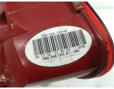 Piloto Porton Trasero Derecho Volkswagen Tiguan  2 0 TDI