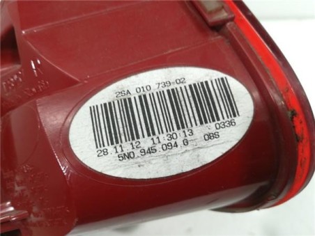 Piloto Porton Trasero Derecho Volkswagen Tiguan  2 0 TDI