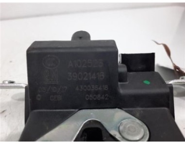 Cerradura Porton Opel Astra K Berlina 5p  1 6 Dynamic Start/Stop [1 6 Ltr  - 118 kW Biturbo CDTI DPF]