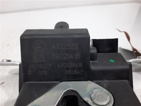 Cerradura Porton Opel Astra K Berlina 5p  1 6 Dynamic Start/Stop [1 6 Ltr  - 118 kW Biturbo CDTI DPF]