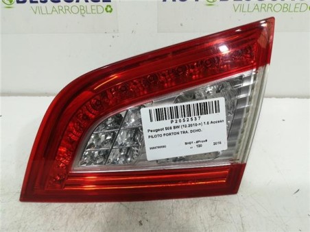 Piloto Porton Trasero Derecho Peugeot 508 SW  1 6 Access [1 6 Ltr  - 88 kW 16V]
