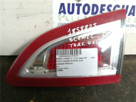 Piloto Porton Trasero Derecho Renault SCENIC III 1 5 dCi D FAP 