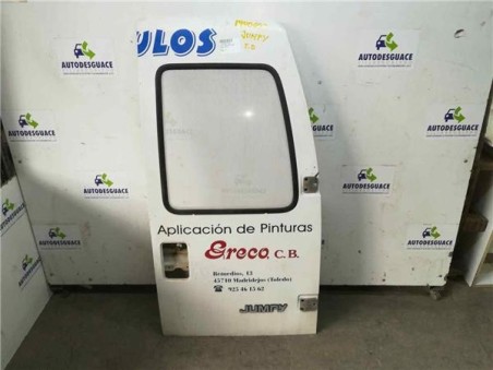 PUERTA TRASERA DERECHA CARGA ACRISTALADA Citroen JUMPY 1 9 D 