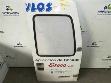PUERTA TRASERA DERECHA CARGA ACRISTALADA Citroen JUMPY 1 9 D 