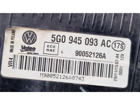 Piloto Porton Trasero Izquierdo Volkswagen Golf VII  1 6 BlueMotion [1 6 Ltr  - 81 kW 16V TDI DPF]