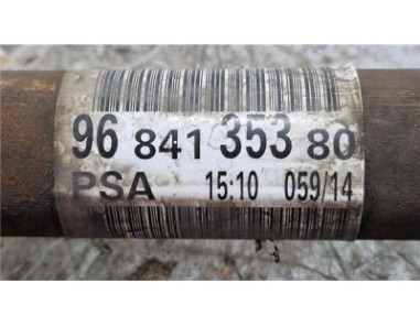 Transmision Delantera Izquierda Peugeot 3008  1 6 Access [1 6 Ltr  - 84 kW HDi FAP]