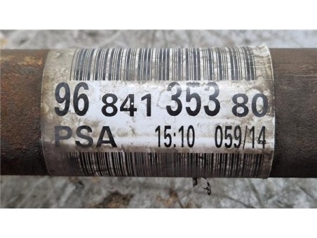 Transmision Delantera Izquierda Peugeot 3008  1 6 Access [1 6 Ltr  - 84 kW HDi FAP]