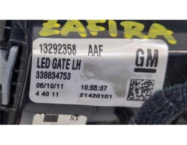 Piloto Porton Trasero Izquierdo Opel Zafira C Tourer  2 0 Expression [2 0 Ltr  - 96 kW CDTI]