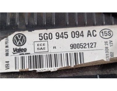 Piloto Porton Trasero Derecho Volkswagen Golf VII  1 6 Business BlueMotion Tech  [1 6 Ltr  - 77 kW TDI DPF]