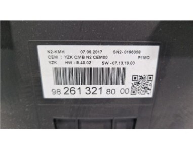 Cuadro Instrumentos Opel Crossland X  1 2 Design Line [1 2 Ltr  - 81 kW]