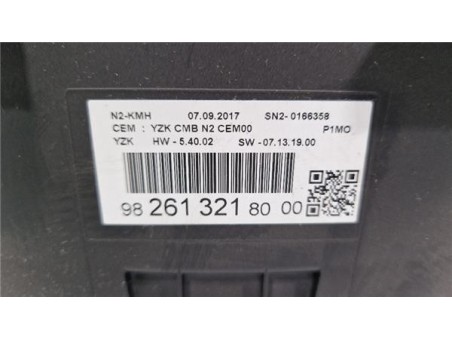 Cuadro Instrumentos Opel Crossland X  1 2 Design Line [1 2 Ltr  - 81 kW]