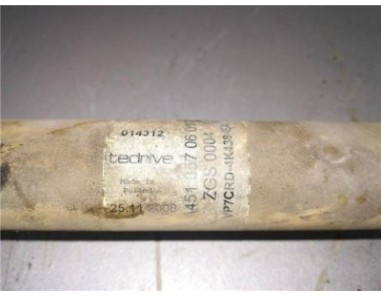 Transmision Delantera Derecha Smart COUPE 1 0 