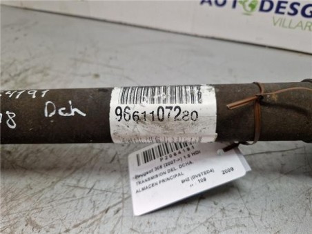 Transmision Delantera Derecha Peugeot 308  1 6 HDi