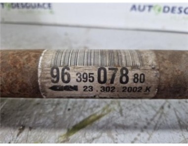 Transmision Delantera Derecha Citroen C3  1 4 16V HDi