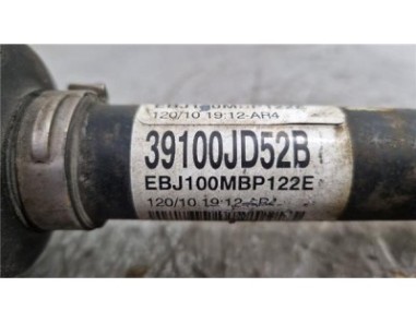 Transmision Delantera Derecha Nissan Qashqai +2  1 5 Acenta [1 5 Ltr  - 78 kW dCi Turbodiesel CAT]