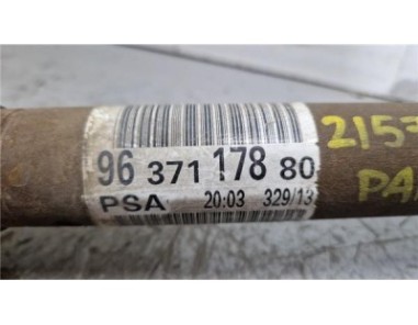 Transmision Delantera Derecha Peugeot Partner Tepee  1 6 Access [1 6 Ltr  - 55 kW Blue-HDI FAP]