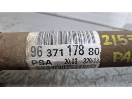 Transmision Delantera Derecha Peugeot Partner Tepee  1 6 Access [1 6 Ltr  - 55 kW Blue-HDI FAP]