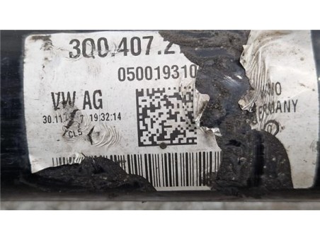 Transmision Delantera Derecha Skoda Superb Berlina  2 0 Active [2 0 Ltr  - 110 kW TDI]