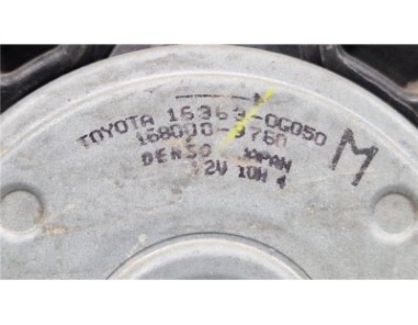 Electroventilador Toyota Corolla Verso  2 2 D-4D Sport [2 2 Ltr  - 130 kW D-CAT]