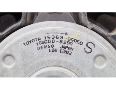 Electroventilador Toyota Corolla Verso  2 2 D-4D Sport [2 2 Ltr  - 130 kW D-CAT]