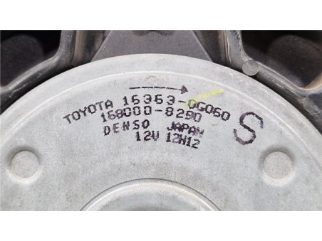 Electroventilador Toyota Corolla Verso  2 2 D-4D Sport [2 2 Ltr  - 130 kW D-CAT]