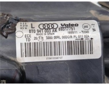 FARO XENON IZQUIERDO Audi A5 Coupe  2 0 TDI [2 0 Ltr  - 125 kW 16V TDI]