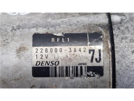 Motor Arranque Mazda 323 F/S Berlina  1 9 1 8 F GT [1 9 Ltr  - 84 kW 16V CAT]