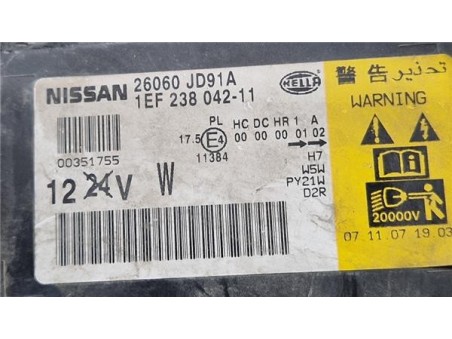 FARO XENON IZQUIERDO Nissan QASHQAI 1 5 dCi Tekna 4x2