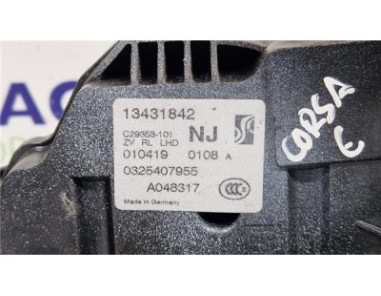 Cerradura Puerta Trasera Izquierda Opel Corsa E  1 4 120 Aniversario ecoFlex [1 4 Ltr  - 66 kW]