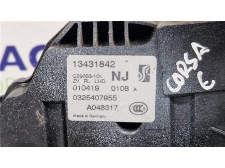 Cerradura Puerta Trasera Izquierda Opel Corsa E  1 4 120 Aniversario ecoFlex [1 4 Ltr  - 66 kW]
