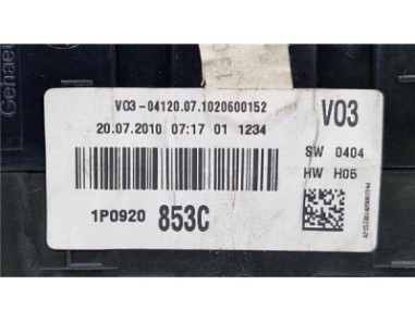 Cuadro Instrumentos Seat Altea XL  1 6 TDI