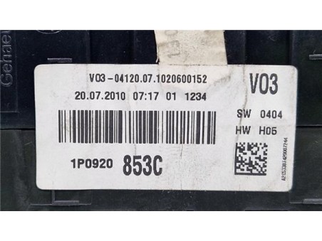 Cuadro Instrumentos Seat Altea XL  1 6 TDI