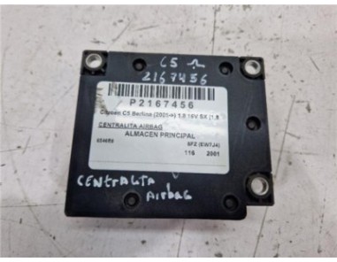Centralita Airbag Citroen C5 Berlina  1 8 16V SX [1 8 Ltr  - 85 kW CAT ]