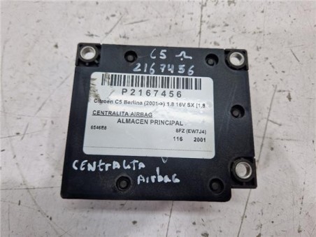 Centralita Airbag Citroen C5 Berlina  1 8 16V SX [1 8 Ltr  - 85 kW CAT ]