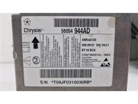 Kit Airbag Chrysler Grand Voyager  2 8 LX [2 8 Ltr  - 120 kW CRD CAT]