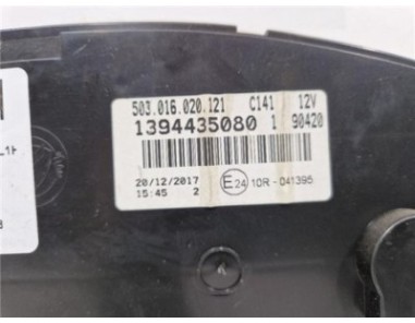 Cuadro Instrumentos Peugeot Boxer Furgón  2 0 328 L1H1 Pro BlueHDi 110 [2 0 Ltr  - 81 kW Blue-HDI FAP CAT]