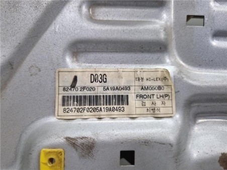 Elevalunas Electrico Delantero Izquierdo Kia CERATO 2 0 Turbodiesel 