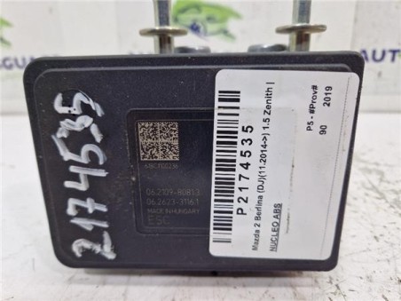 Nucleo Abs Mazda 2 Berlina  1 5 Zenith [1 5 Ltr  - 66 kW 16V CAT]
