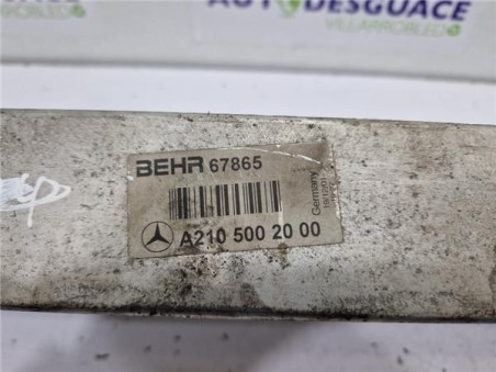 Intercooler MERCEDES CLASE E  BERLINA DIESEL 2 7 CDI 20V 