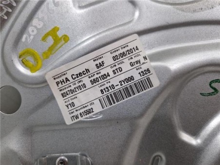 Elevalunas Electrico Delantero Izquierdo Hyundai IX35 2 0 CRDi 