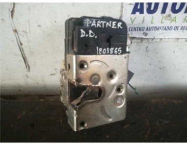 Cerradura Puerta Delantera Derecha Peugeot PARTNER 1 6 16V HDi 